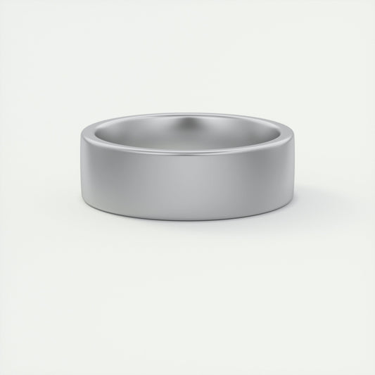 Satin-Finish Rose Gold Regular Men's Band