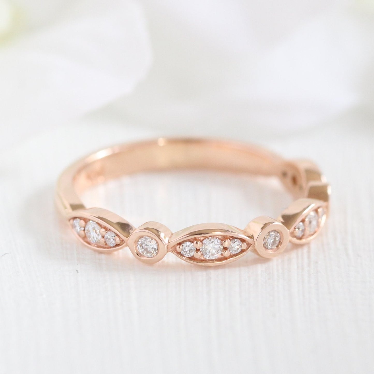 2.0ct Oval Moissanite Double Claw Ring with Matching Wedding Band