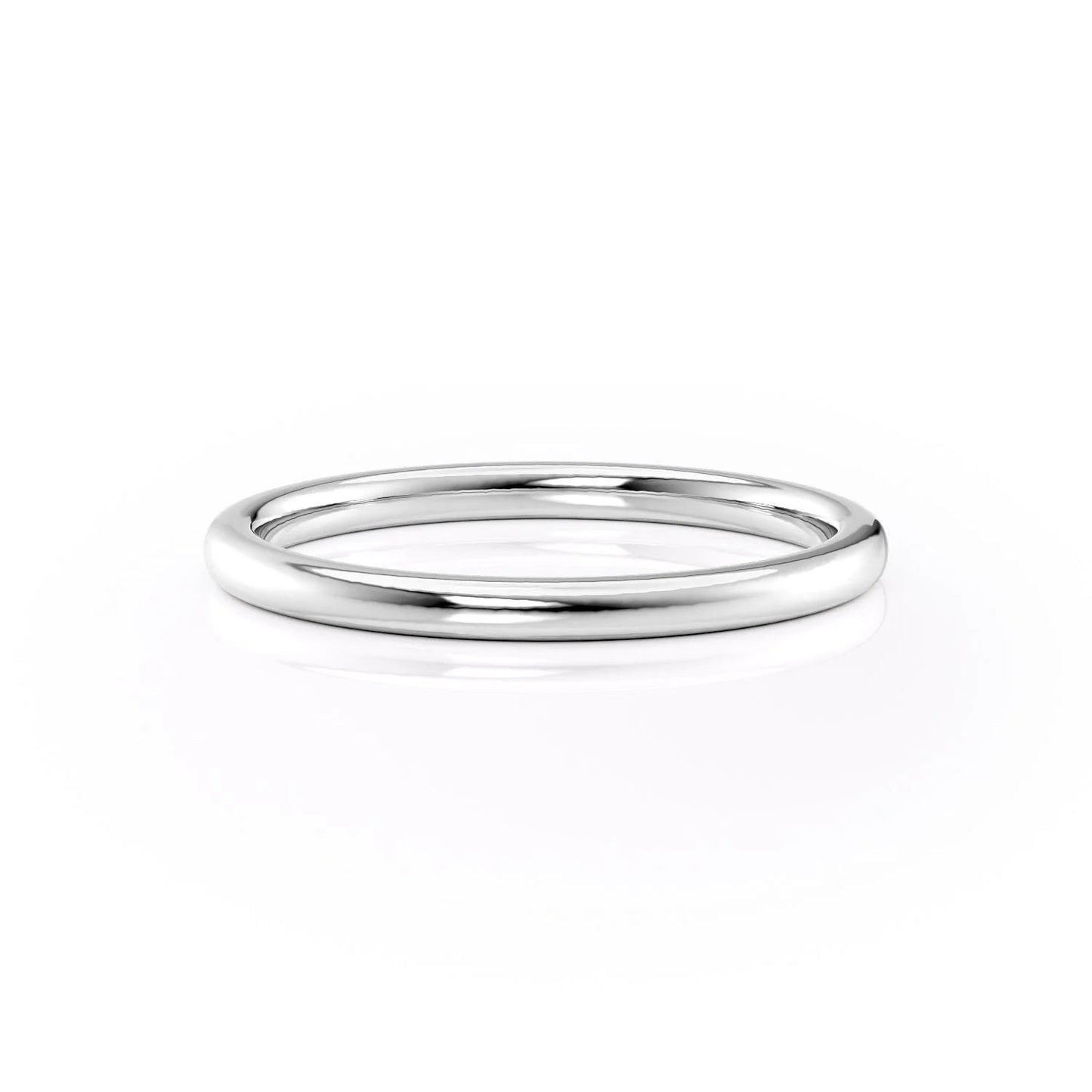Classic Plain Wedding Band for Women