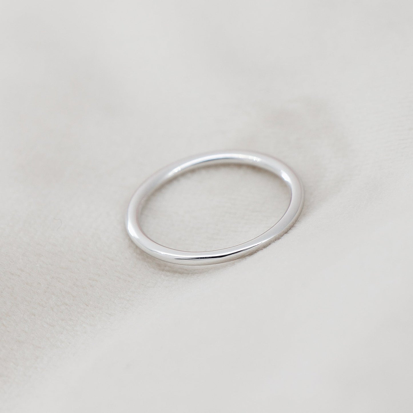 Classic Plain Wedding Band for Women