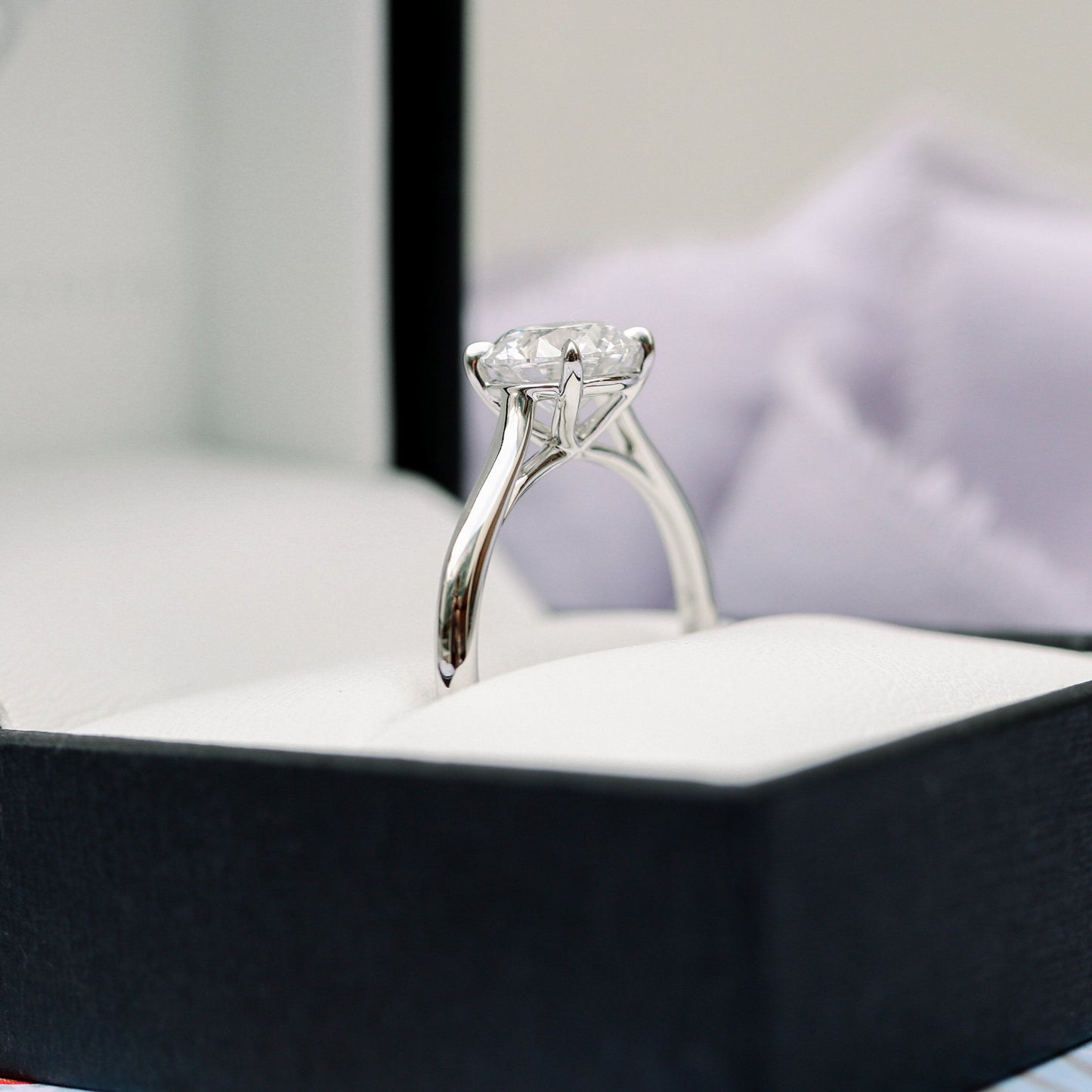 2.75ct Round Brilliant Cut Diamond 14K Gold Engagement Ring
