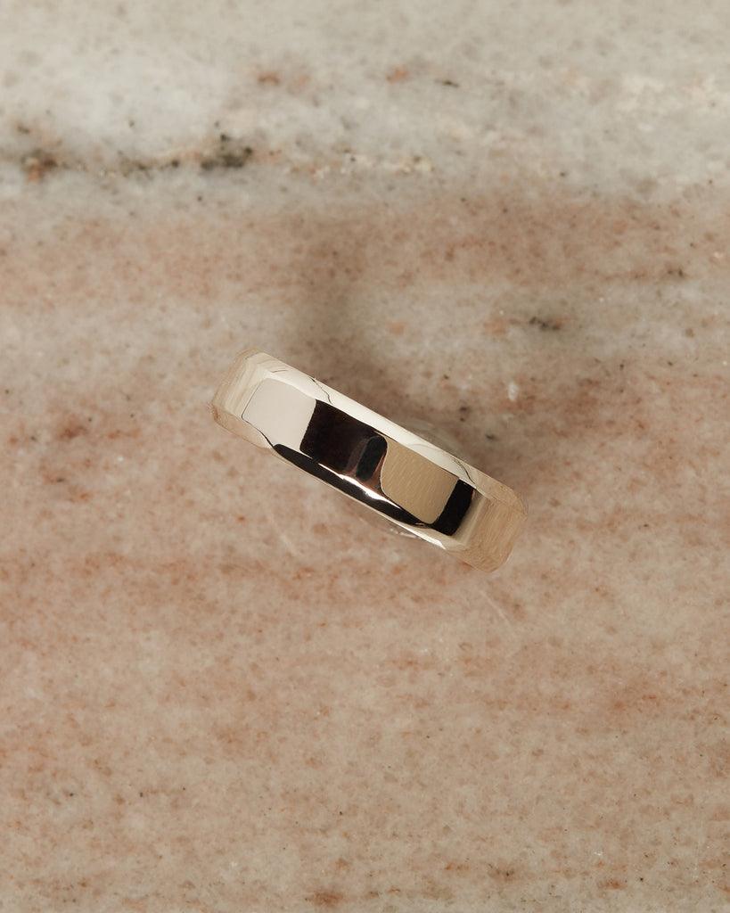 Polished Classic Wedding Band For Men