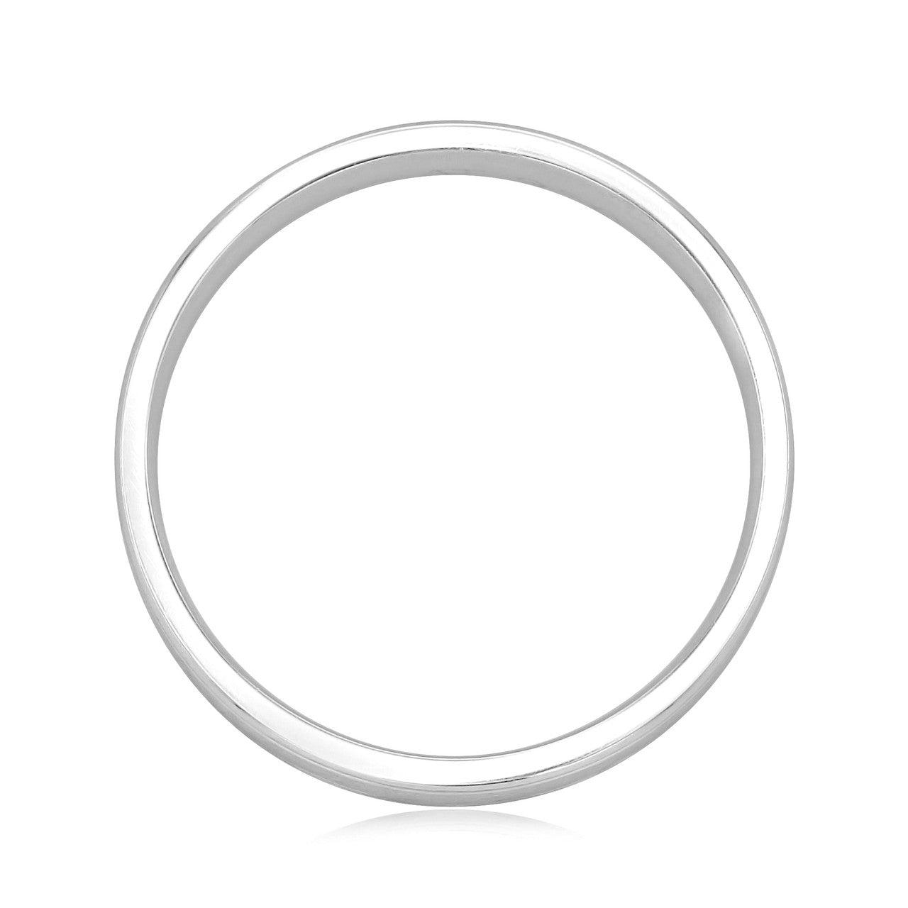 Brushed Finish Classic Men's Wedding Band
