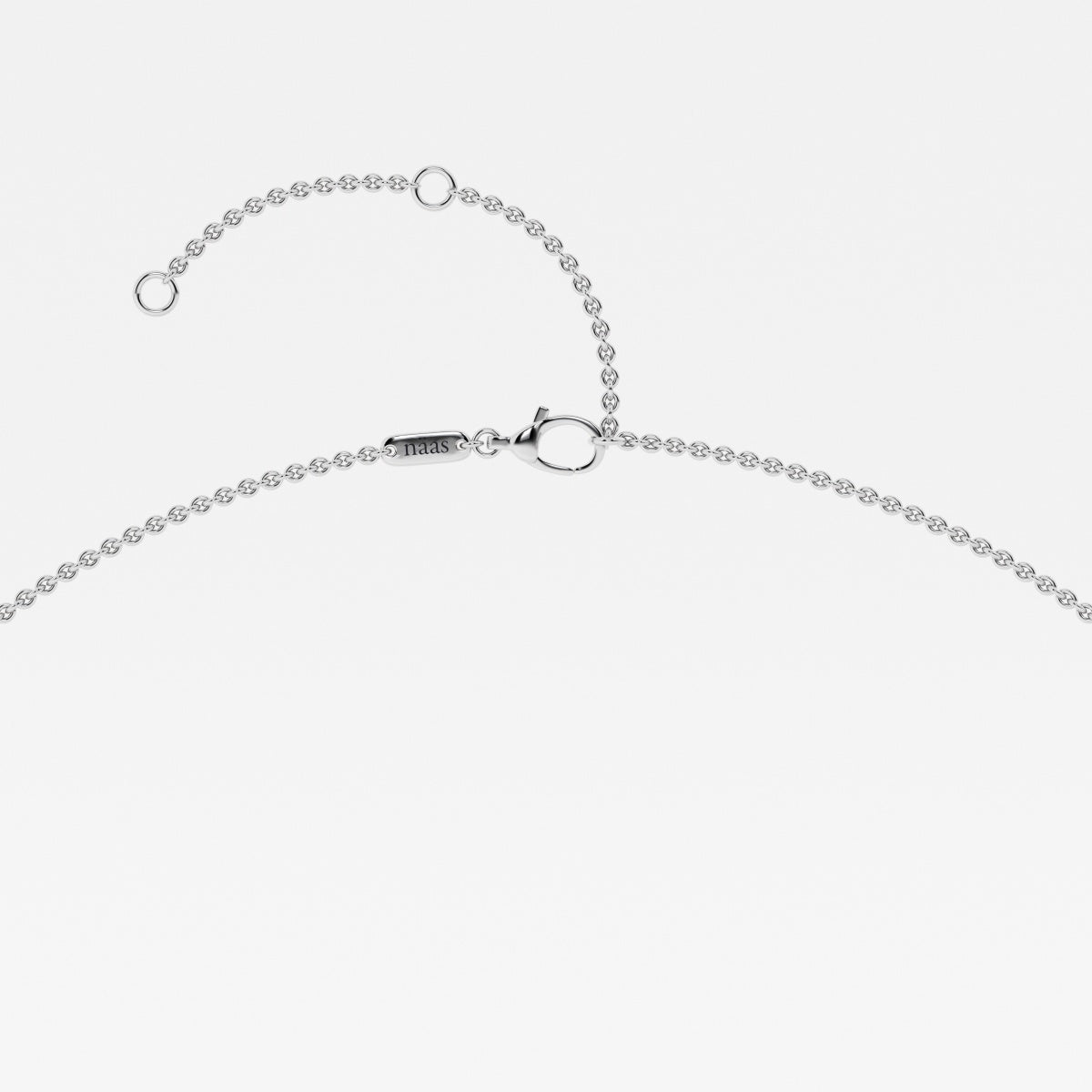 1.0 CT Oval Moissanite Diamond Solitaire Necklace