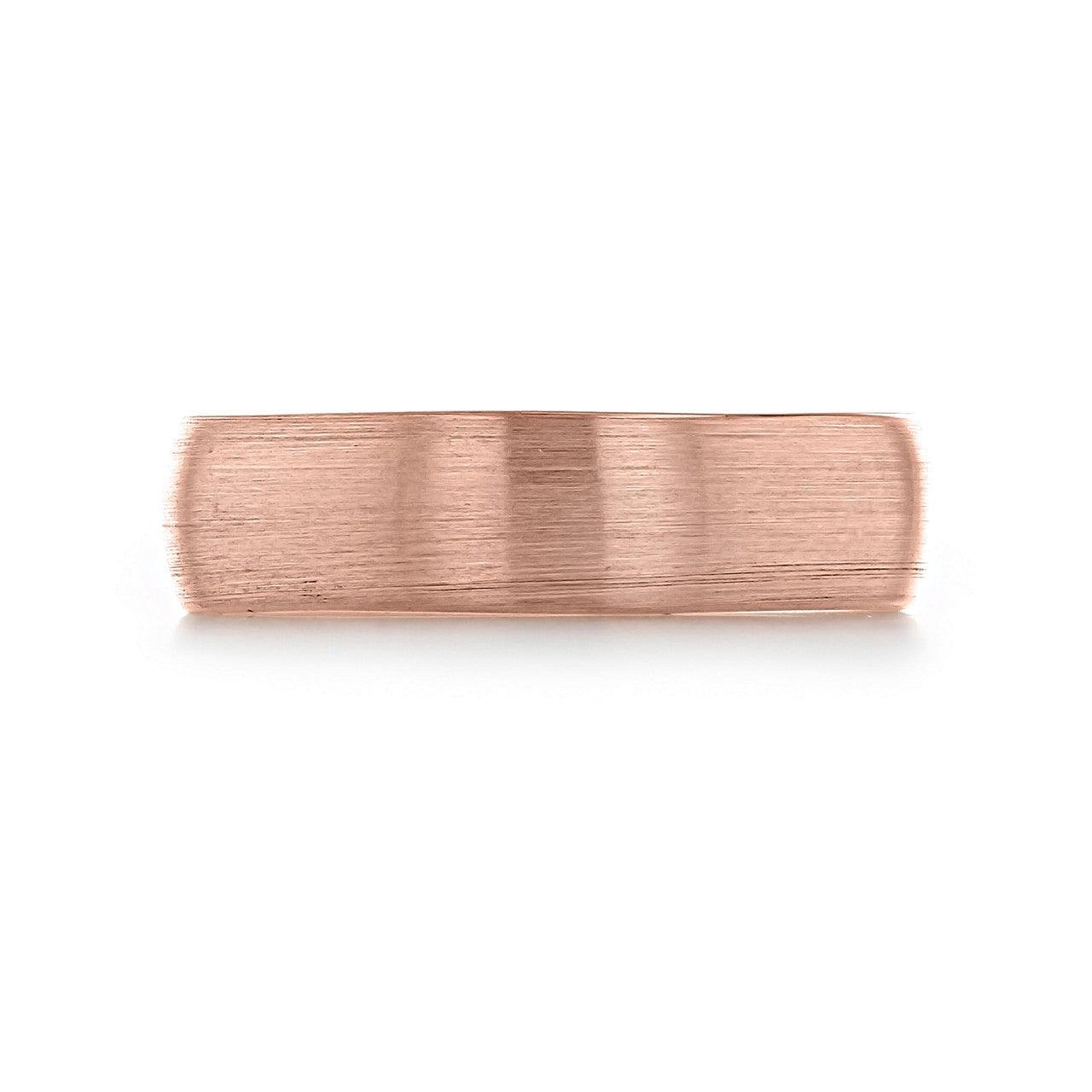 Brushed Finish Classic Men's Wedding Band
