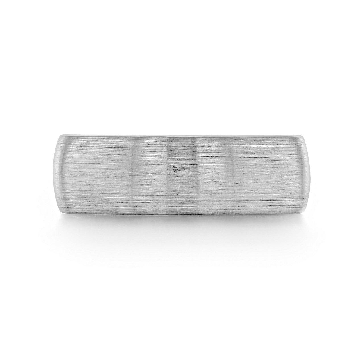 Brushed Finish Classic Men's Wedding Band