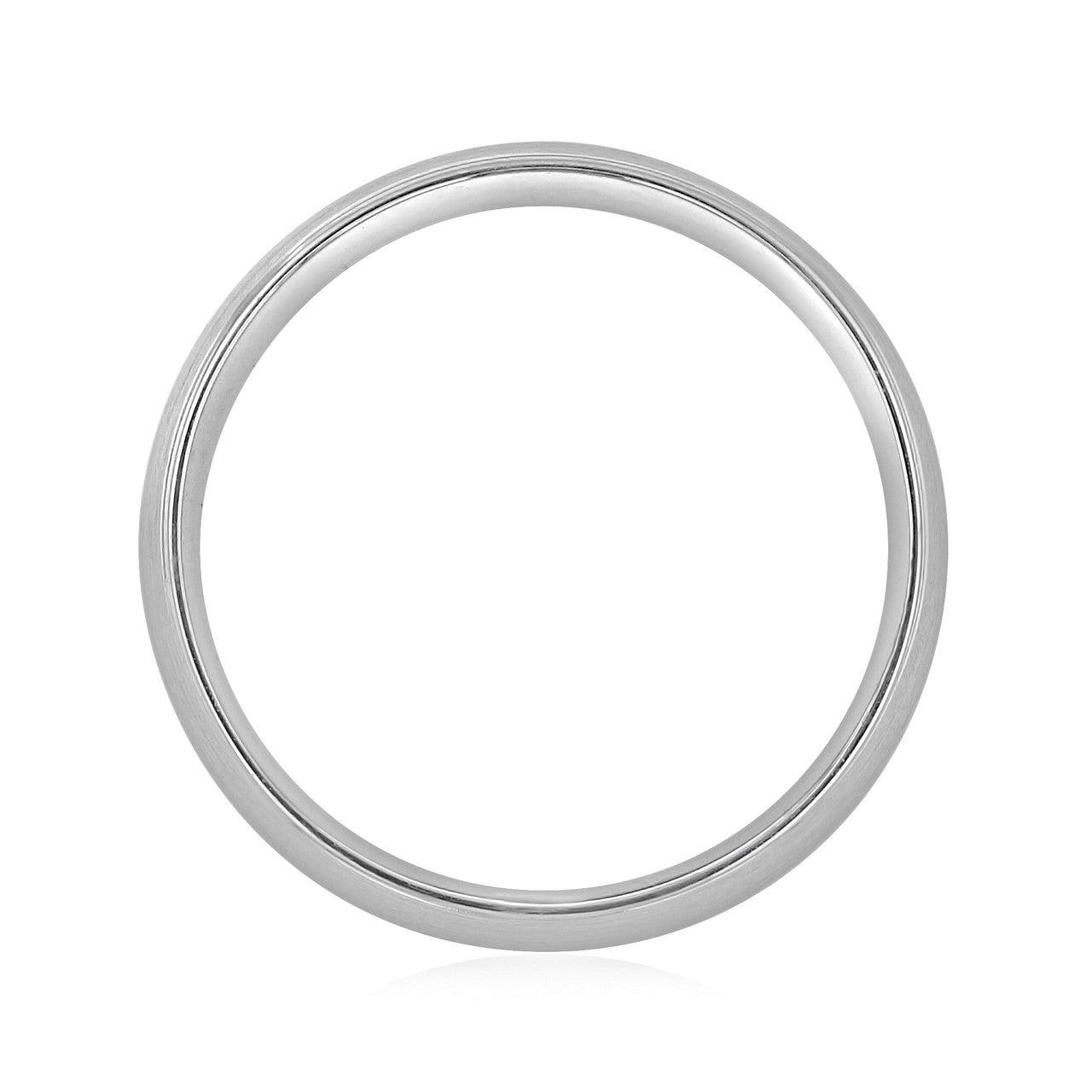 Brushed Finish Classic Men's Wedding Band