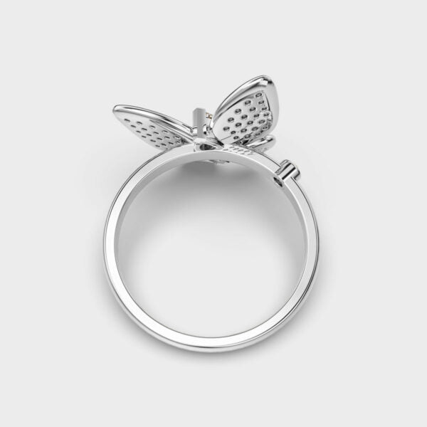 Round & Marquise Metamorphosis Moissanite Diamond Ring For Women