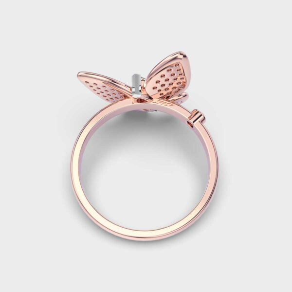 Round & Marquise Metamorphosis Moissanite Diamond Ring For Women