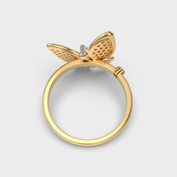 Round & Marquise Metamorphosis Moissanite Diamond Ring For Women