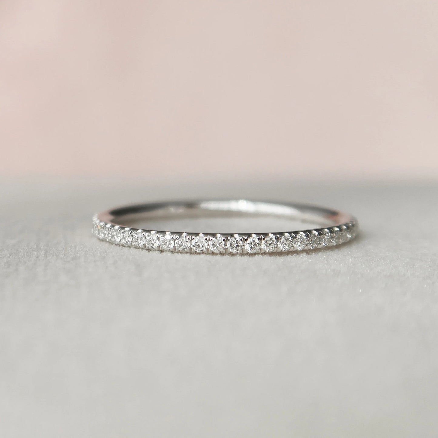 1.0CT Radiant Cut Moissanite Hidden Halo Bridal Engagement Ring Set
