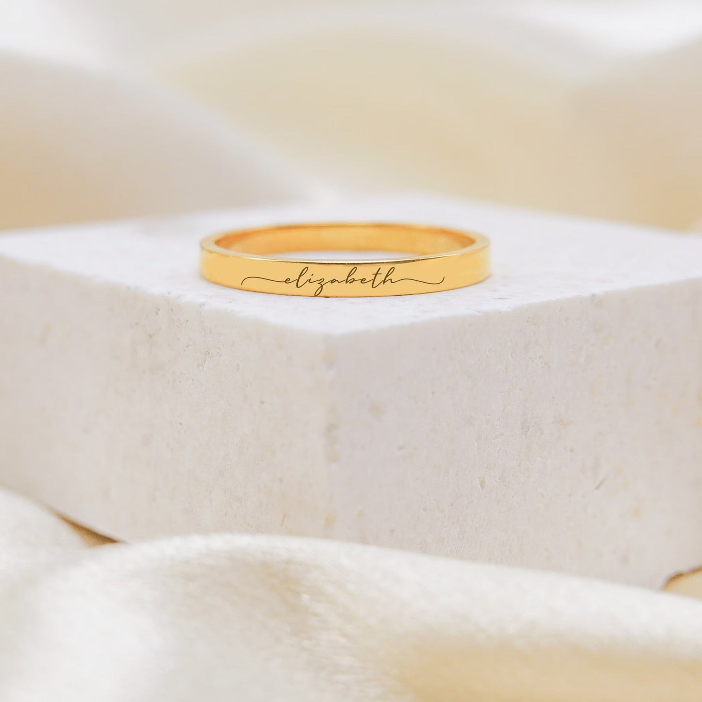 2mm Engraved Moissanite Wedding Band For Women For Women