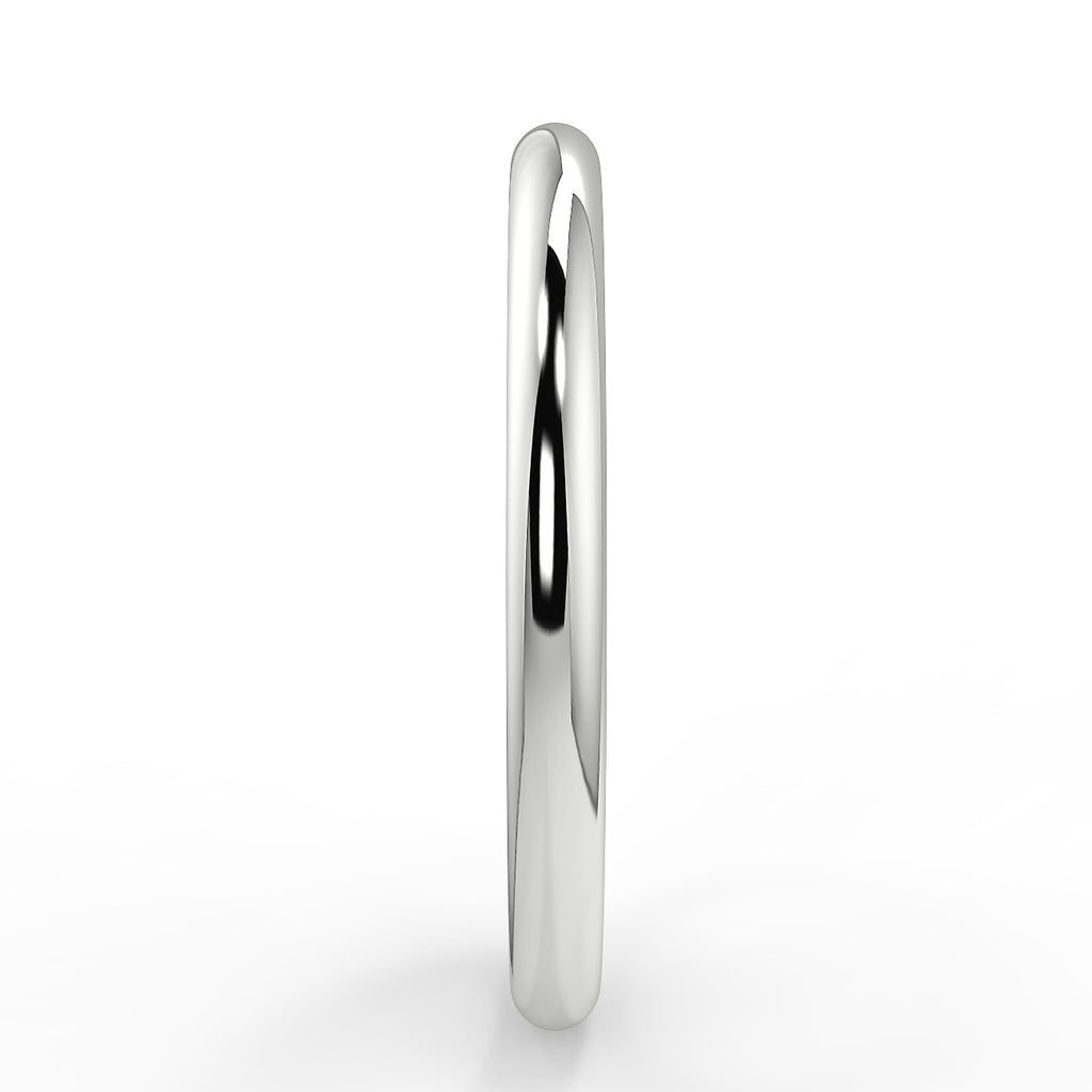 CLASSIC PLAIN GOLD WEDDING BAND