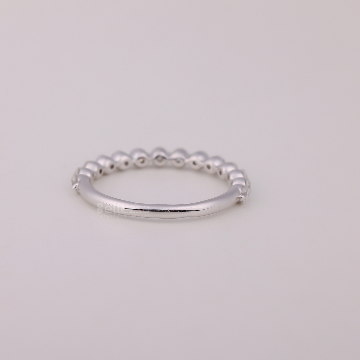 0.50TCW Round Brilliant Diamond Wedding Band - Ready to Ship