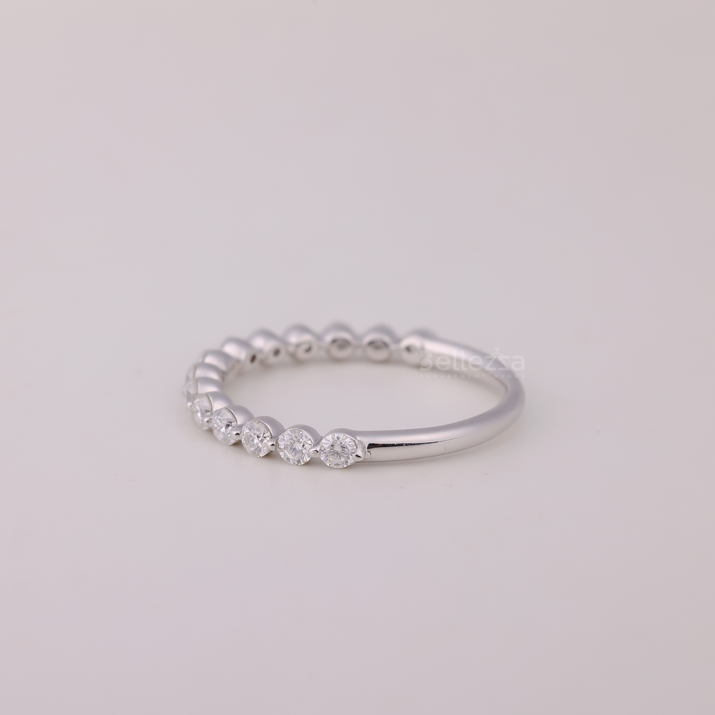 0.50TCW Round Brilliant Diamond Wedding Band - Ready to Ship