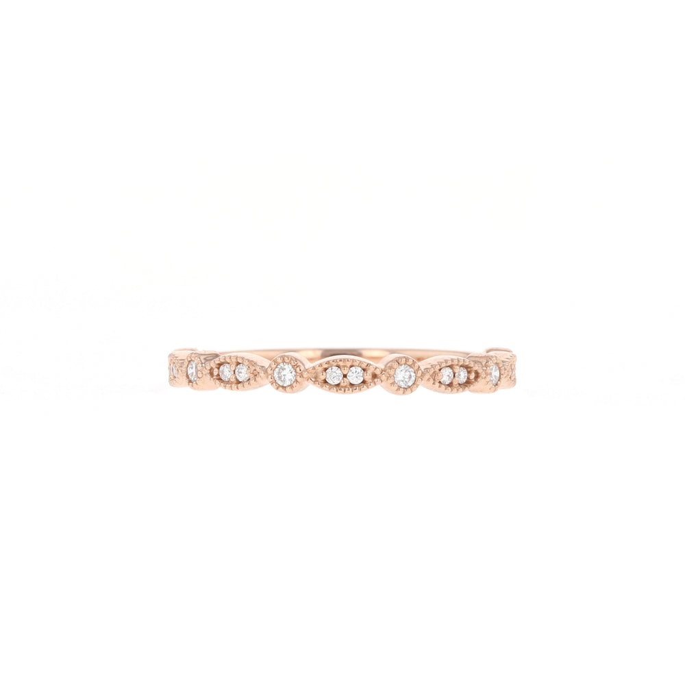 0.11ct Round Brilliant Cut Unique Moissanite Diamond Full Eternity Wedding Band